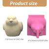 Creative Bird Shaped Cement Planter Silicone Mold for Flower Pots Pen Holder Casting Mold for Garden Decoration
