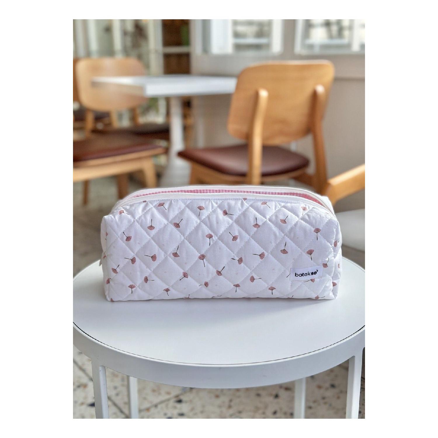 

Travel Case For Hair Stylers With White Feather Pattern - Size Xl белый