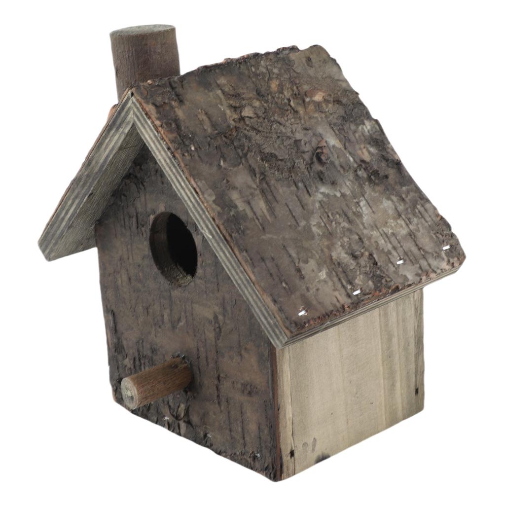 Nassfest Hängende Art Holz Vogelhaus Vogelruheplatz Haustierbedarf Zubehör