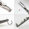 Stainless Steel Small Fishing Pliers: Multi-purpose Lure, Hook Removal, Lead Crimping, and Strong Line Scissors
