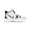 Nike Kyrie 7 PS Hip-Hop Kids Sneakers White Black Glow CT4087-105