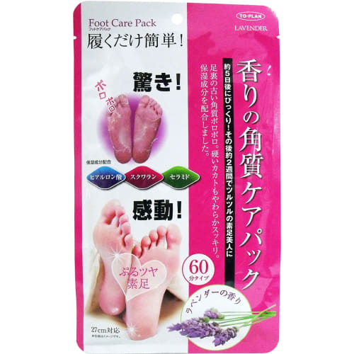 

Tokyo Planning Sales Toplan Foot Care Pack, Lavender Scent, 25ml x 2 Sheets