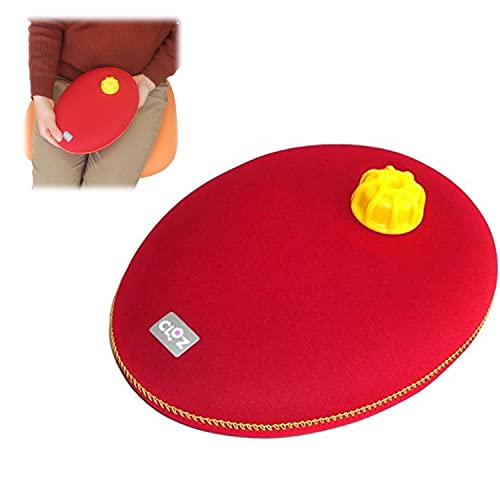 

Clotz Soft Hot Water Bottle, Egg-Shaped (Red)