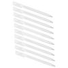 10Pcs High Light White Pen DIY Highlighter Marker Black Card Stationery Art Supplies