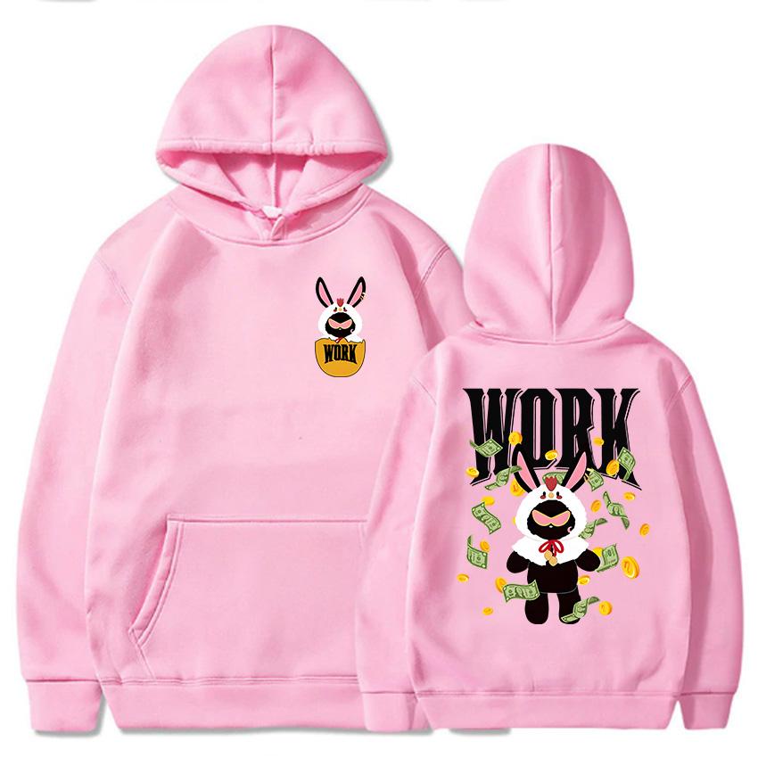 Punková kapela Korejský styl Mikiny s kapsou Ateezz Práce Album Mikiny pro fanoušky Dámské Pánské Oblečení Ropa De Mujer