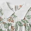 Girls Summer Floral Princess Dress Kids Stylish Fashion Casual Short Sleeve Mini Dress