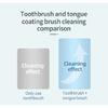 Y-Kelin Tongue Scraper Oral  Cleaner Brush Fresh Breath Cleaning Coated  Toothbrush  Hygiene Care Tools