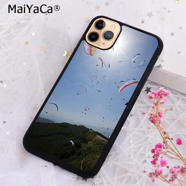 MaiYaCa Paragliding Paraglider Phone Case For iPhone 17 Air 16 pro max 15 14 plus 12 13 Shell Cover coque