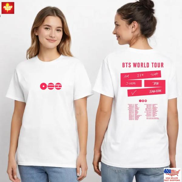 BTS World Tour 2026 T-Shirt | Concert Merch, ARMY Fan Gift S