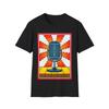 Stained Glass Microphone T-Shirt, Singer Gift, Music Graphic Tee - Unisex