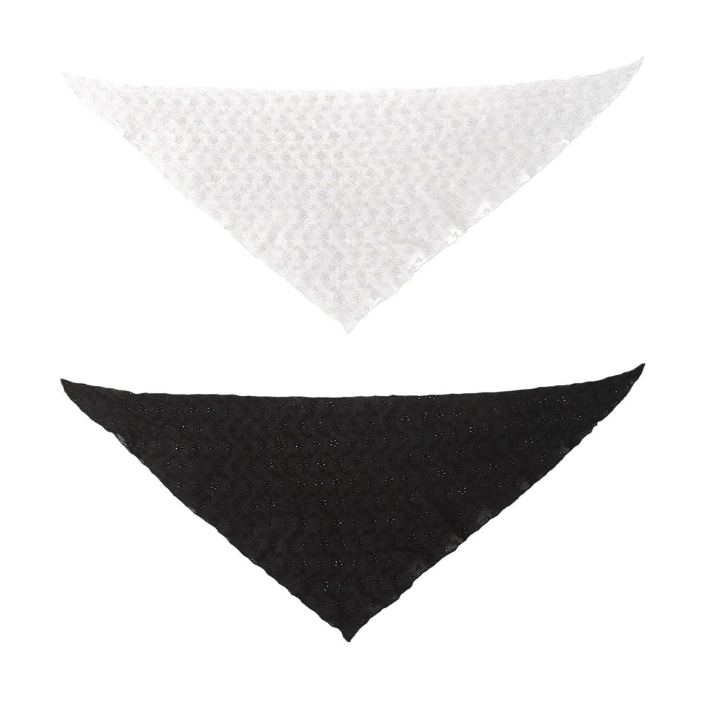 Bohemian Lace Hairband Bandana Headscarf For Women Stylish Summer Head Kerchief Triangular Hairband for Travel Wear