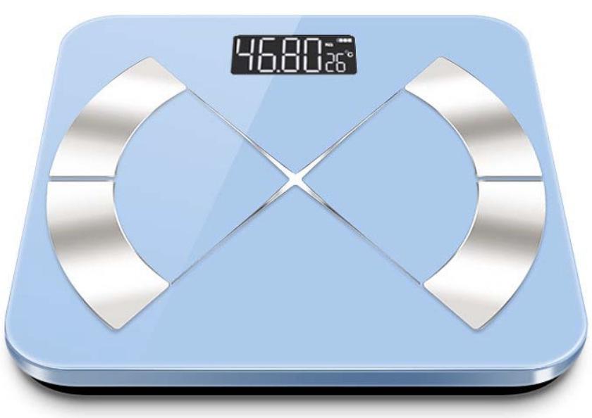 Smart Rechargeable Body Fat Scale - High-Precision Multifunctional Electronic Weight Scale for Home