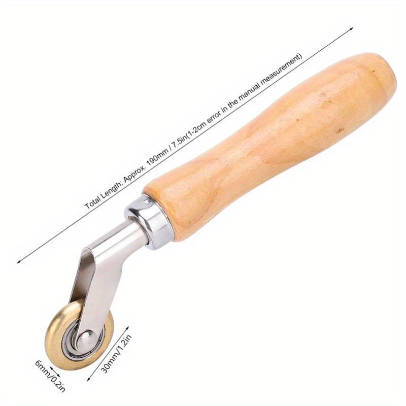 1 Pc Hand Held Seam Roller Welding Handheld Roller Welding Handheld Roller Waterproof Membrane Material Corner Seam Brass Press Wheel