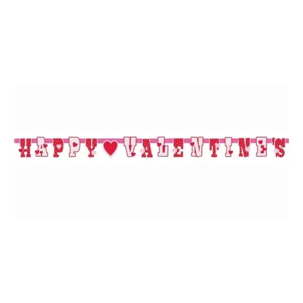 Unique Party Heart Valentine`s Day Banner