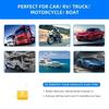 New 120pcs Car Fuse Assortment Set Profile Middle Size Blade Type Fuse Auto Car Truck 2-35A Fuse with Box Clip