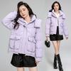 Short down cotton jackets, bread jackets, padded clothes, women's Korean loose autumn and winter jackets, thick padded jackets, new trends in 2025