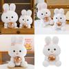 Plush Bunny Toy With Super Soft Short Pile And Children Sleep Decor