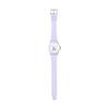 Fieldwork Women's Watch Analog Sanrio Characters Cute Urethane Belt Commuting To School Business Pastel PVC Watch G Kuromi Purple SNR002-3