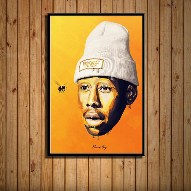 Imprimări poster Tyler the Creator Flower Boy IGOR Rap Music Album Star Art Pictură pe pânză Fotografii de perete Living Room Decor