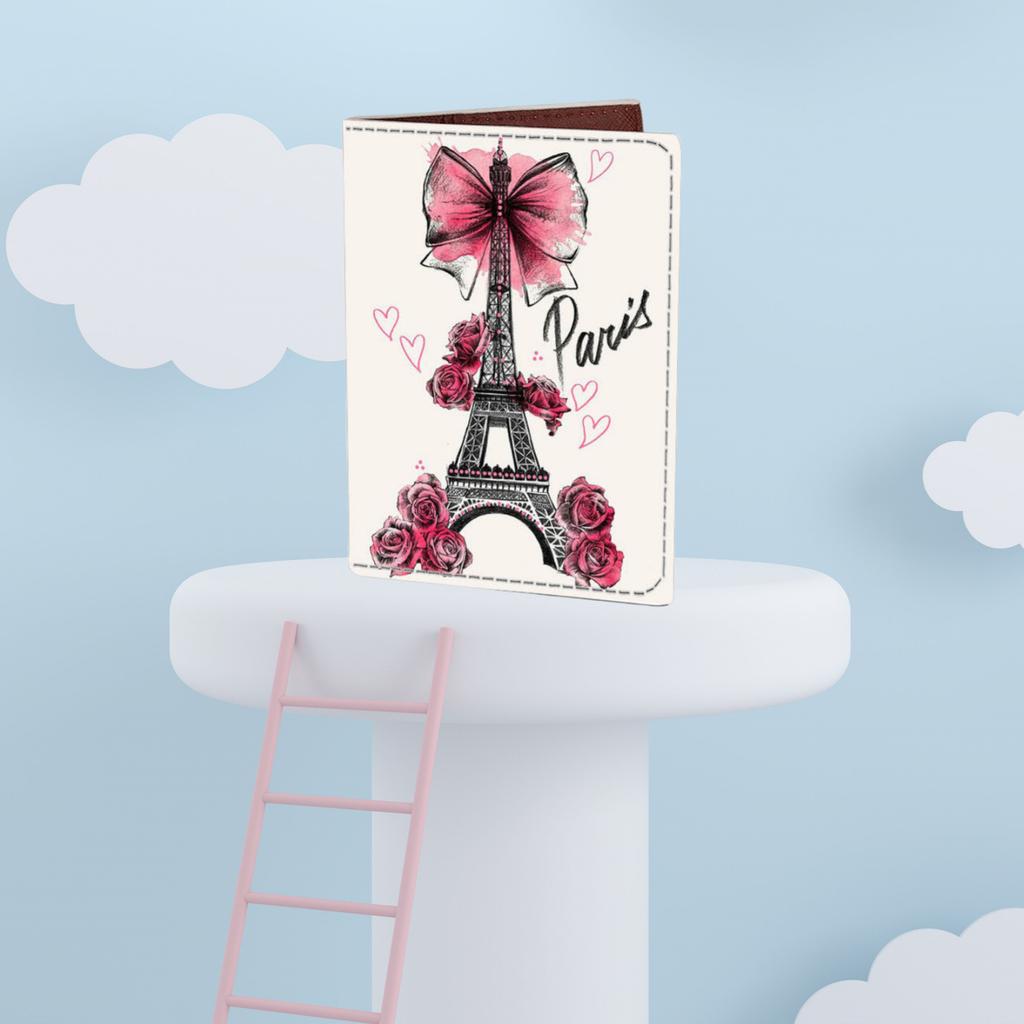 Eiffel Tower Passport Pack Student Child ID Holder JIT