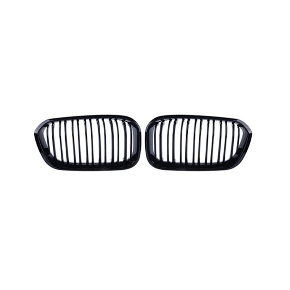 For BMW 1 Series F20 F21 2015- Facelift Front Hood Kidney Bumper Racing Grille Mesh Grill Car Replacement Accessories