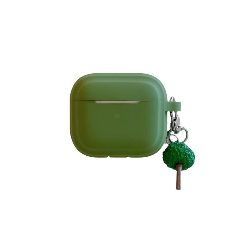 Niche green tree for AirPods pro1 generation protective case 1 generation pro1 apple bluetooth headset case