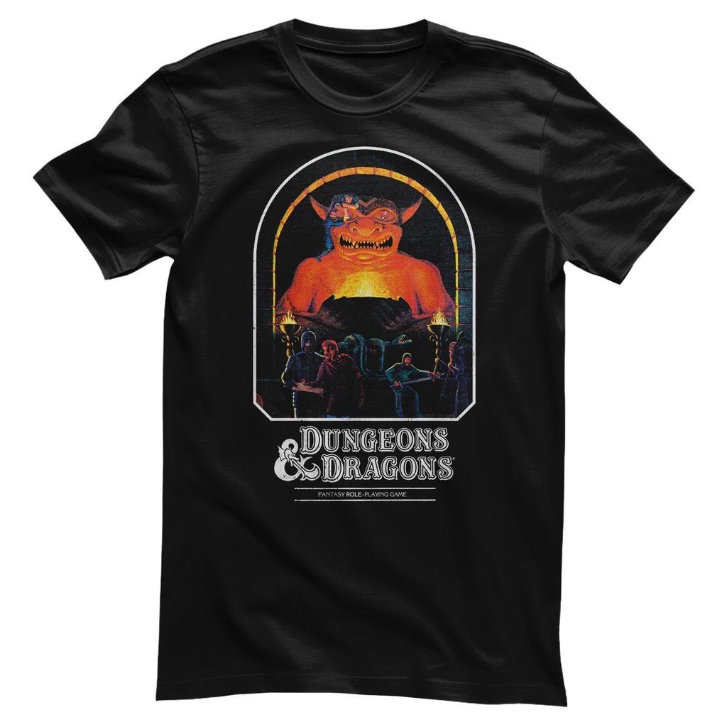 Licence Officielle Dungeons Dragons Fantaisie Jeu de Rôle Jeu T-Shirt