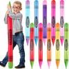 Hochwertiges aufblasbares PVC-Bleistift-Jumbo-Partygeschenk Neon-Buntstift Niedliche leichte Dekorationen Requisite