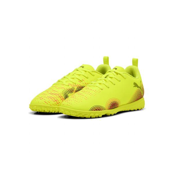 Puma Future 8 PU Play Comfortable Durable Low-Top Kids Soccer Shoes Men Soccer Shoes Yellow 108396-03