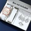 1set-Fashionable Women's Watch Ornaments Accessory Set Fashionable Quartz Watch - Suitable for Gift Giving and Daily Wearing