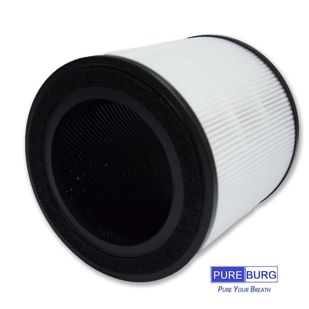 PUREBURG EFFCLN2 Ersättningsfilter Kompatibelt med Electrolux FLOW A3 A3UV ULTIMATEHOME 300 Luftrenare Filter, FA31-203PK FA31-203WT FA31-203GN,