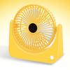 USB Small Desk Fan Quiet Operation Portable Mini Rechargeable Desktop Fan for Home Student