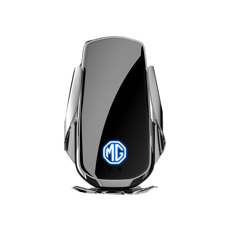 Compatible MG Car Wireless Fast Charging Phone Holder for MG3, MG6, ZS, EZS, HS, ONE Models.