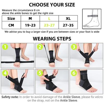 Cetaplast Ankle Support for Ligament Damage Sprained Ankle, Achilles Tendonitis Foot & Plantar Fasciitis Support Strap, Heel Pain Relief & Wrap F