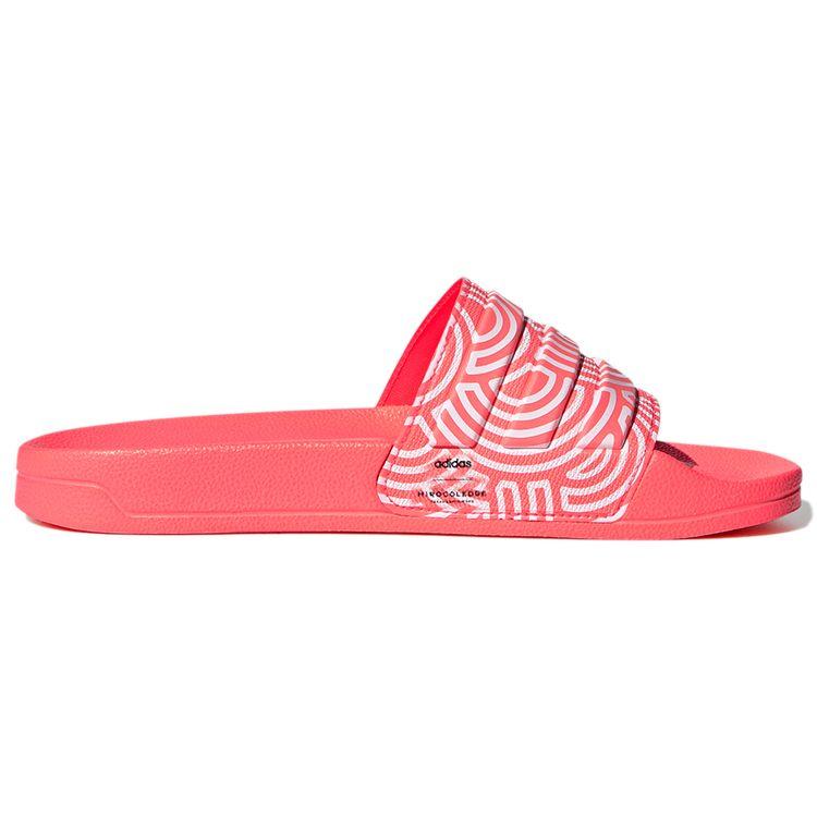 Adidas Adilette Shower Comfortable Durable Rubber Sole Slide Sandals Women Sandals Pink White FX1199