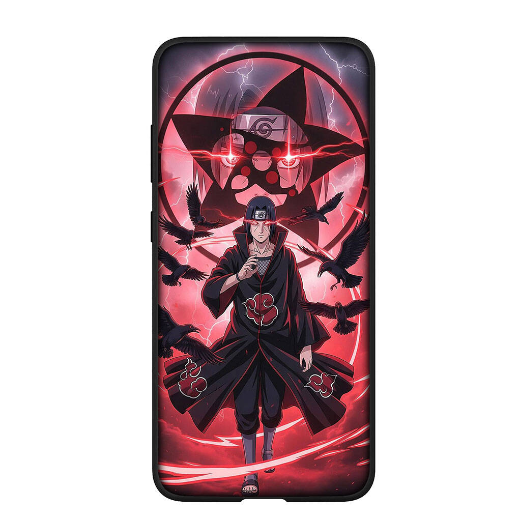 Case for iPhone 17 15 16 Plus Redmi Note 14 12 11 13 Pro Max Huawei P30 P20 Lite OPPO A60 A40 A80 A38 A54 Poster Narutos Uchiha Itachi Akatsuki Cover