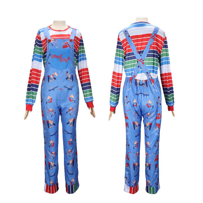 Chucky Season 2 Child's Play Overalls Halloween Cosplay Costume
