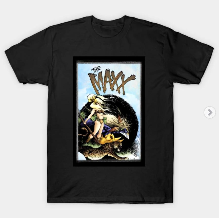 The Maxx Comic Art New T-Shirt Black T01 Unisex T-Shirt L