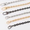 100/120cm Metal Chain Bag Straps Bags Accessories Women Replacement Shoulder Crossbody Strap for Handbags Universal
