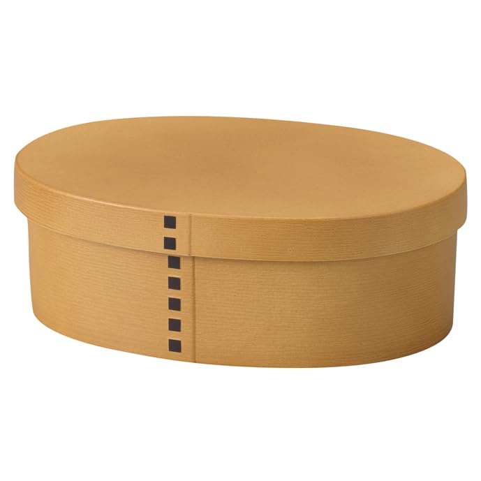 Mitani Wappa Oval Lunch Box NT Single-Tier (with Divider) M18179-1