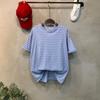 C S In The Room Barley STripe OverfiT ShorT Sleeve T ShirT 3 Color C