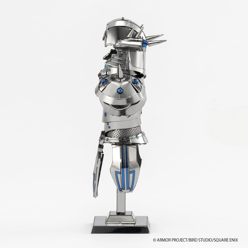 Tenyo Dragon Quest Metallisk Nano Puslespill Vill Metallrustning Vill Metallhjelm &