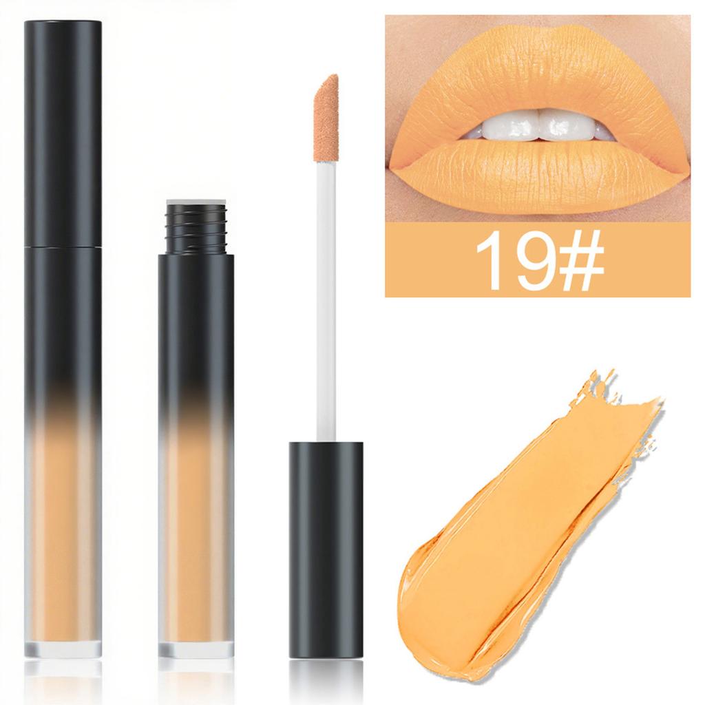 1-delige fluweelmatte lippenstift Rijk gekleurd Lichtgewicht Comfortabel om te dragen Niet-uitdrogende lipgloss Levendige tinten voor dagelijks gebruik of Halloween