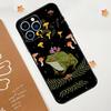 Vintage Retro Frosch Pilze Handyhülle Für iPhone 17 Pro Max 14 13 12 11 15 16 Pro Max mini 16 Plus 16e 17 Air Funda