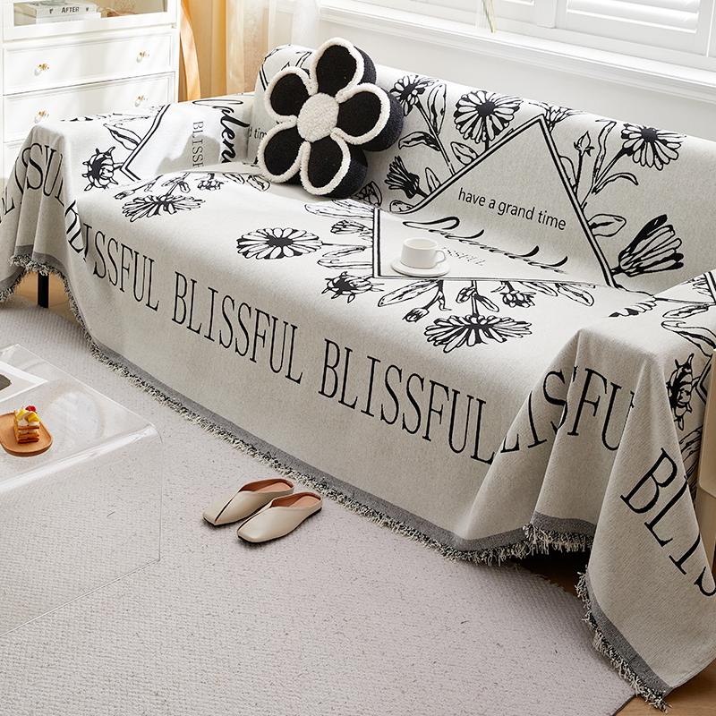 

Ткань для чехла на диван Four Seasons, универсальное полотенце для дивана, против царапин, подушки для сидений в гостиной, полностью покрытое, простое современное тканевое покрывало для дивана, одеяло 180*130cm