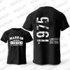 T-Shirts for Men Vintage Made In 1975  48th Birthday 48 Years T-Shirt Mens Tshirt Street Fashion Short Sleeve Shirt Men Clothing