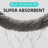 Anti-Slip Absorbent U-Shaped Bathroom Toilet Mat