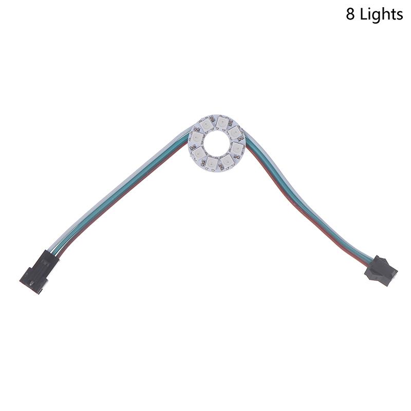 

Ws2812B адресуемое светодиодное пиксельное кольцо 8/16/24/35/45 светодиодов Ws2812 RGB светодиодное диодное кольцо цветной встроенный светодиод Ic