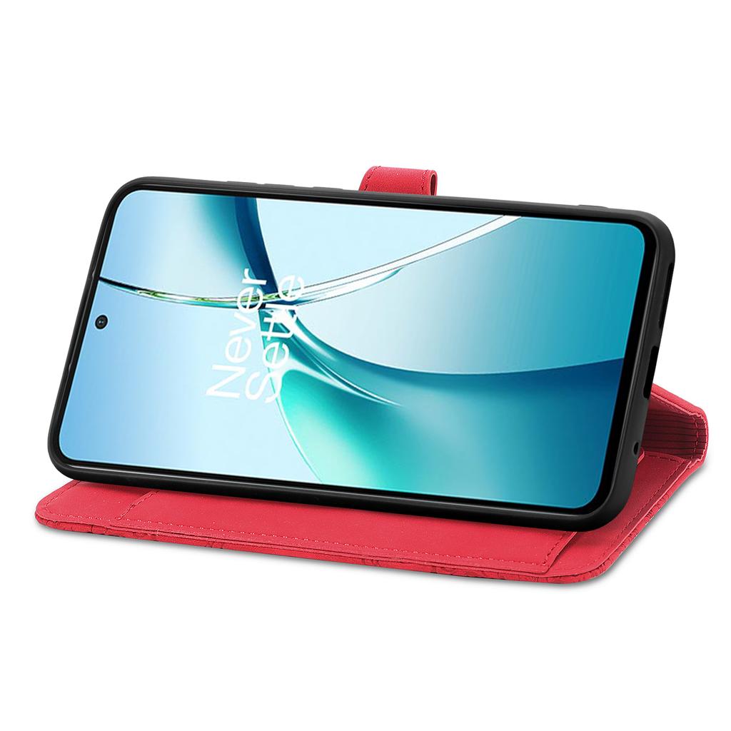 For Xiaomi Poco M8 Pro 5G/Redmi Note 15 Pro+ 5G (Global) Zipper Wallet Case with Strap Flower Imprint PU Leather Phone Cover