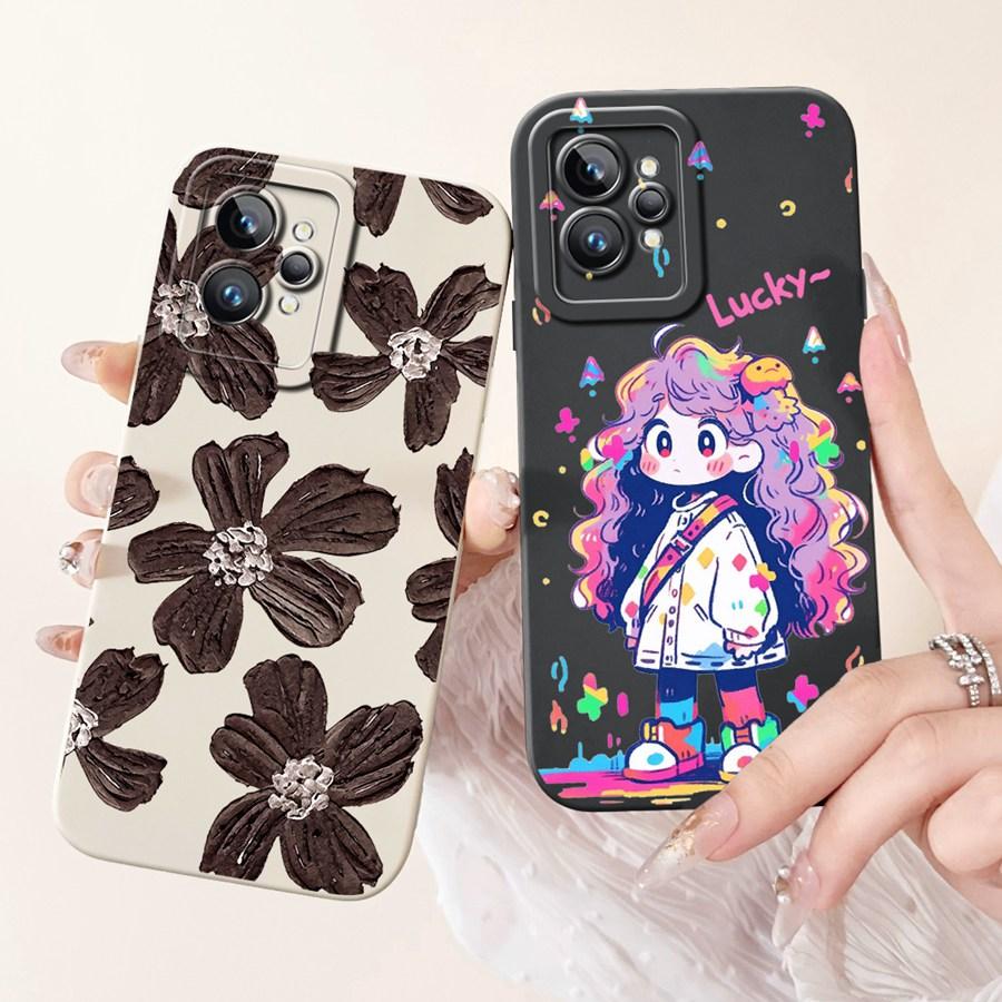 Capa Para Realme GT 2 Pro 5G RMX3301 Capa Para OPPO Realme GT2 Pro Capa GT 2 Silicone Macio Funda Capa Protetora de Telefone à Prova de Choque